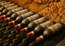 wine aging in the ancient winery